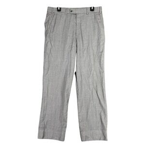 Hiltl Angelico Super 140s Wool Dress Pants Men‎ 34x30 Tailored Luxury European